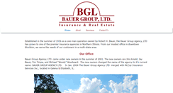 Desktop Screenshot of baueragencyinc.com